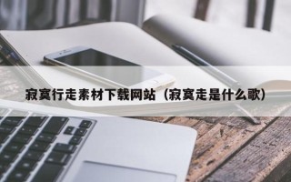 宁德寂寞行走素材下载网站（寂寞走是什么歌）